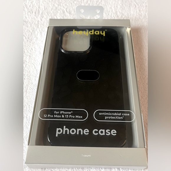 NEW IPhone 12/13 Pro Max Case - Black Leopard - Picture 2 of 6